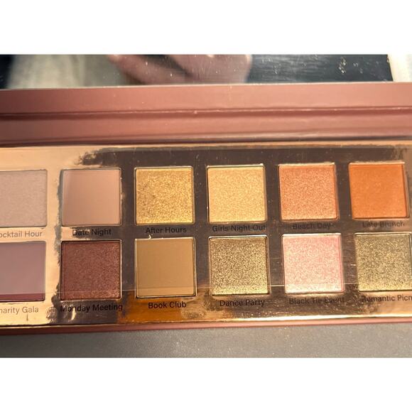 Mally Beauty Best Dressed Lids Neutral Bolds 14 Matte Shimmer Eyeshadow Palette - Picture 4 of 7